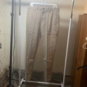 Goodthreads Men's Khaki Straight-Fit Comfort Stretch Dress Chino Pants 33X32"